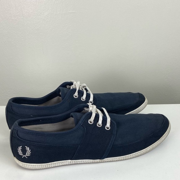 Men’s Fred Perry Tonic Navy Sneakers - Picture 2 of 7
